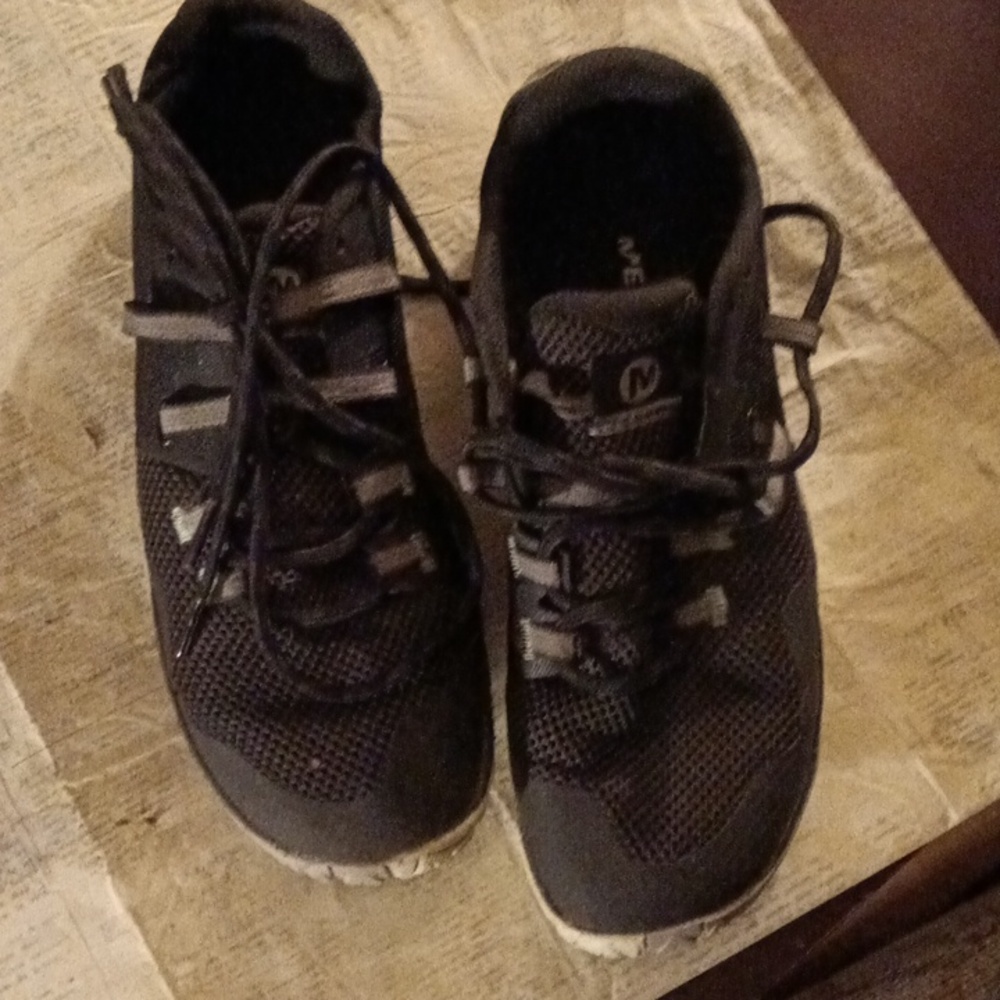 Merrell Black and Gray Women's Sneakers